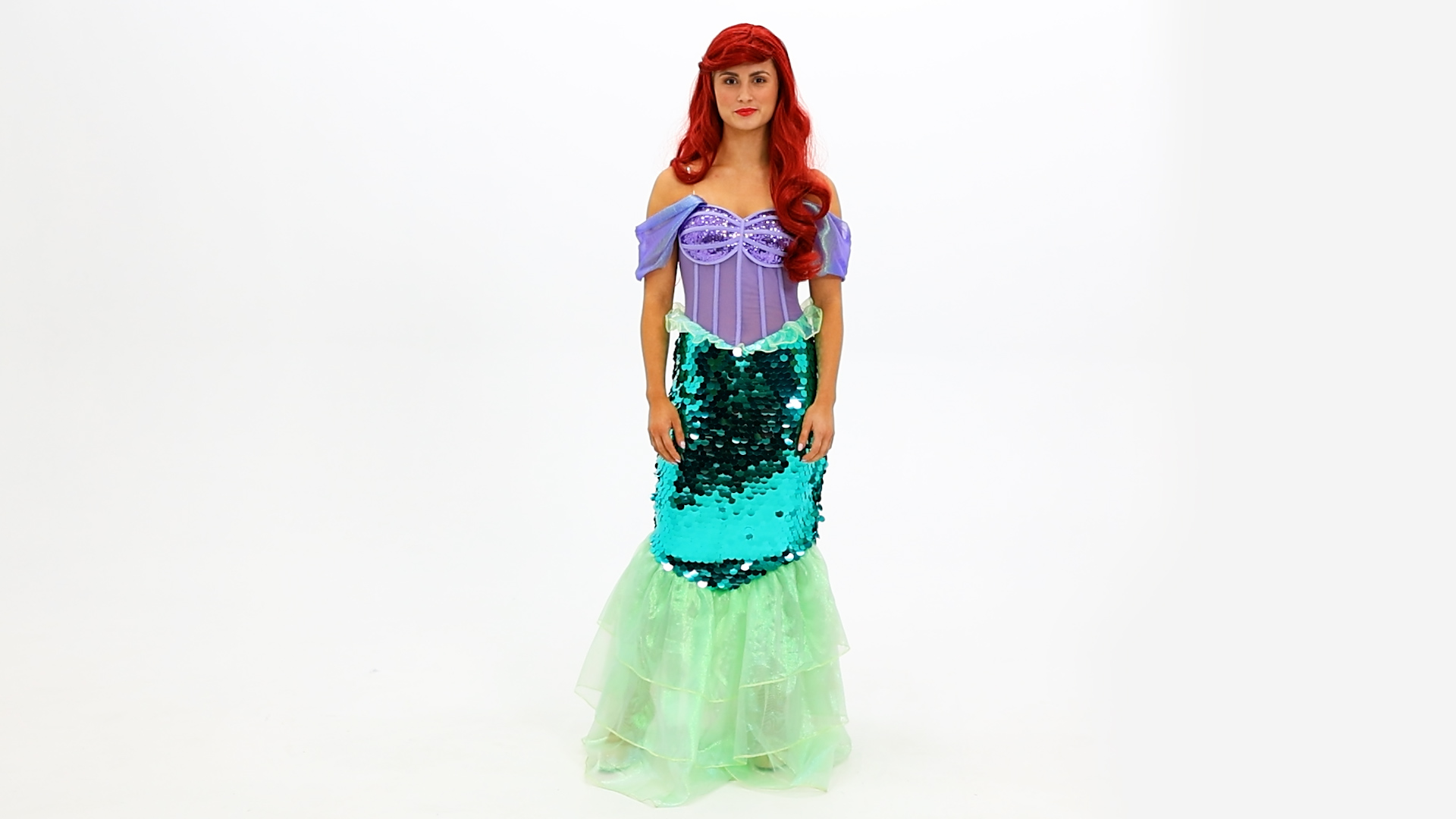 FUN4725AD Disney The Little Mermaid  Premium Ariel Mermaid Costume